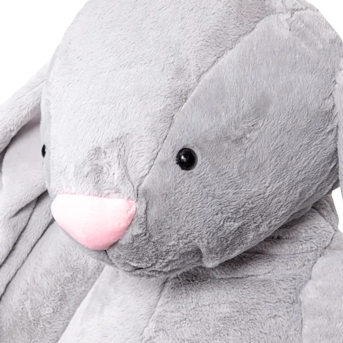 Teddyway Bani Grand Lapin En Peluche Géant, Jouet En Peluche, 160 Cm, Gris - Teddyway