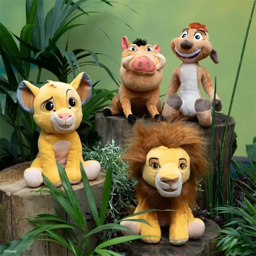 Disney Timon En Peluche, Jouet En Peluche, 25 Cm, Marron Clair - Teddyway