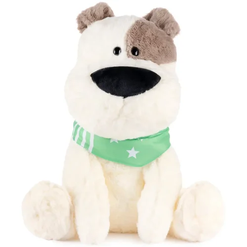 Chien En Peluche, Jouet En Peluche, 20 Cm, Blanc, Feri - Teddyway