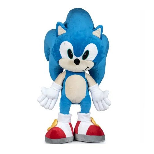 Grand Sonic Le Hérisson En Peluche Géant, Jouet En Peluche, 70 Cm, Bleu - Teddyway