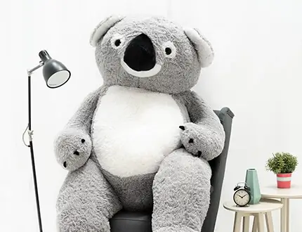 Grands koalas en peluche