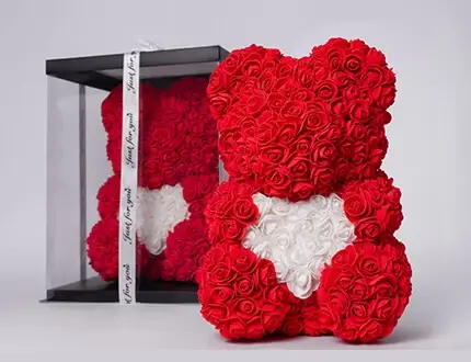 Oursons en roses
